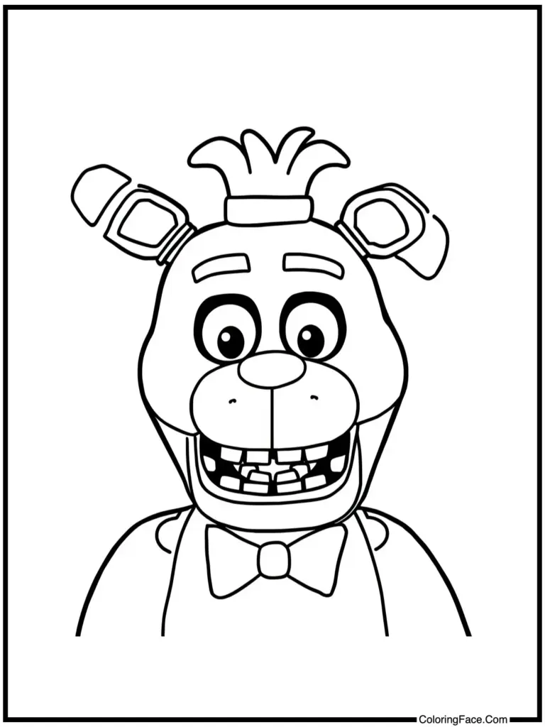 fnaf coloring pages