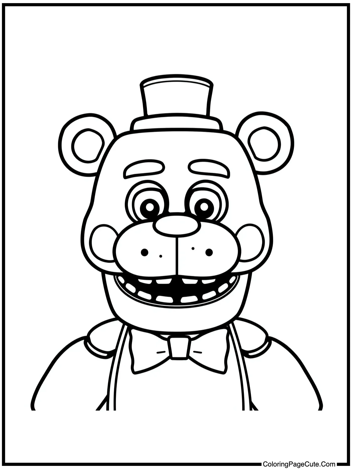 Freddy smiling brightly