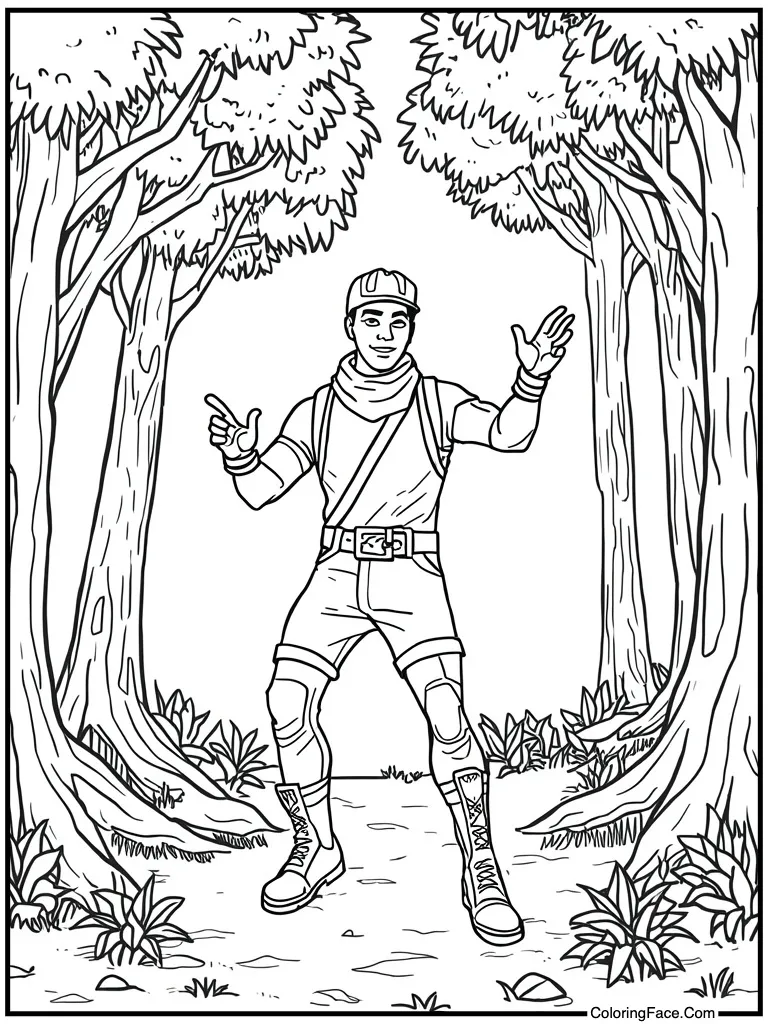 Banana man doing dance