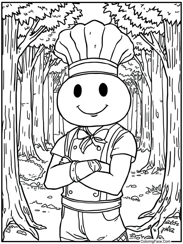 Tomato head pizza chef