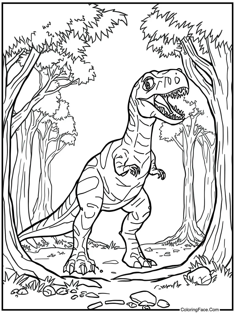 Tricera ops red dino