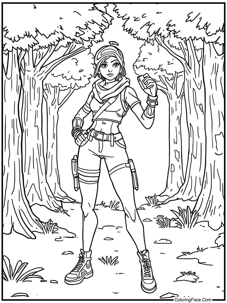 Zoey candy theme girl