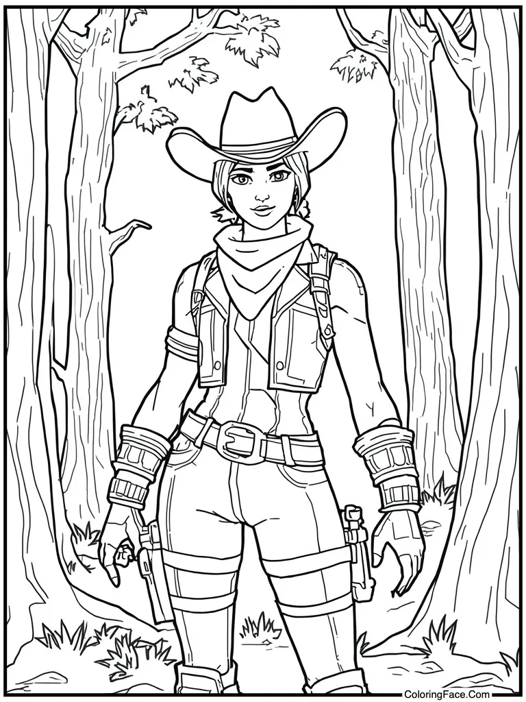 Calamity cowgirl hat coat