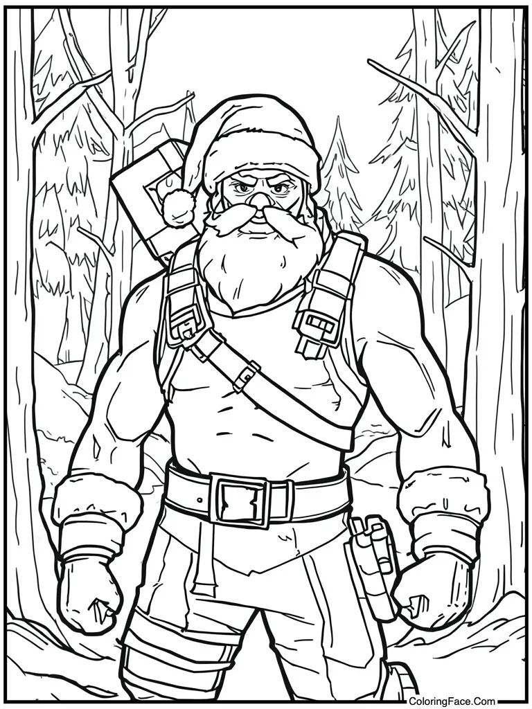 Sgt winter santa muscle