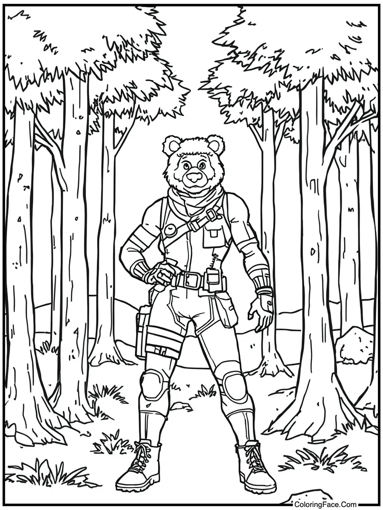 Pink bear team leader