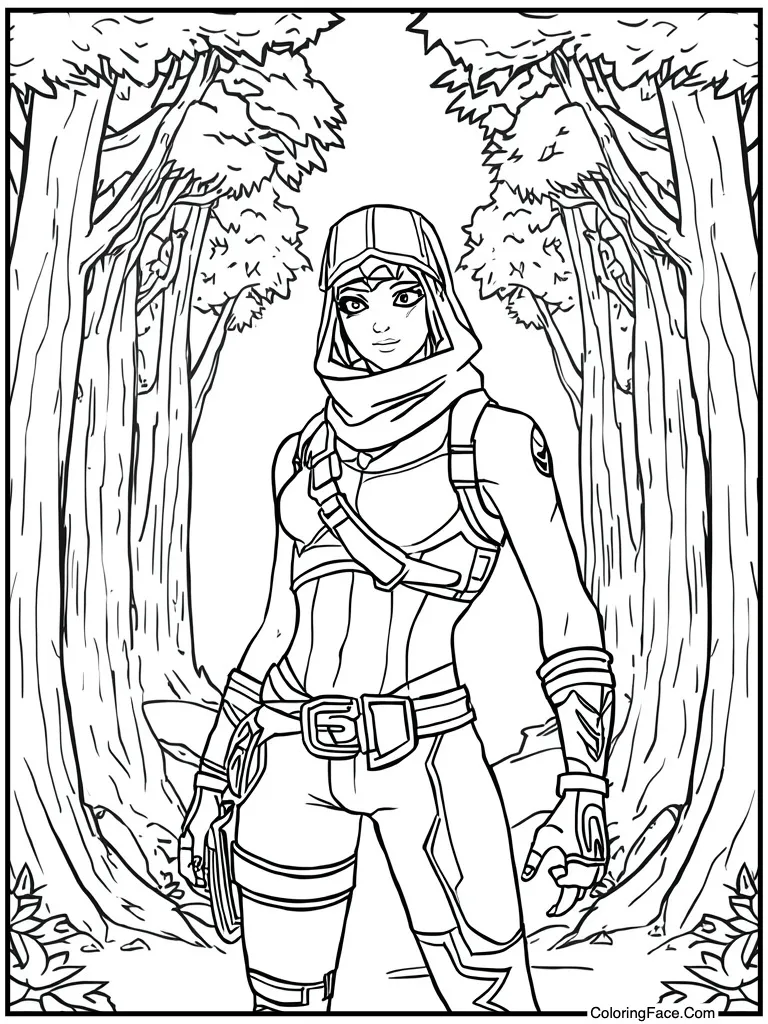 Vega bounty hunter lady