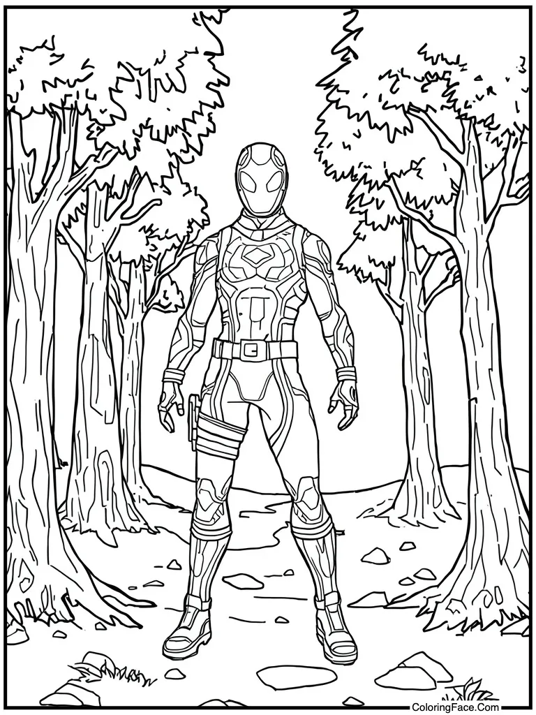 Fusion glowing energy suit