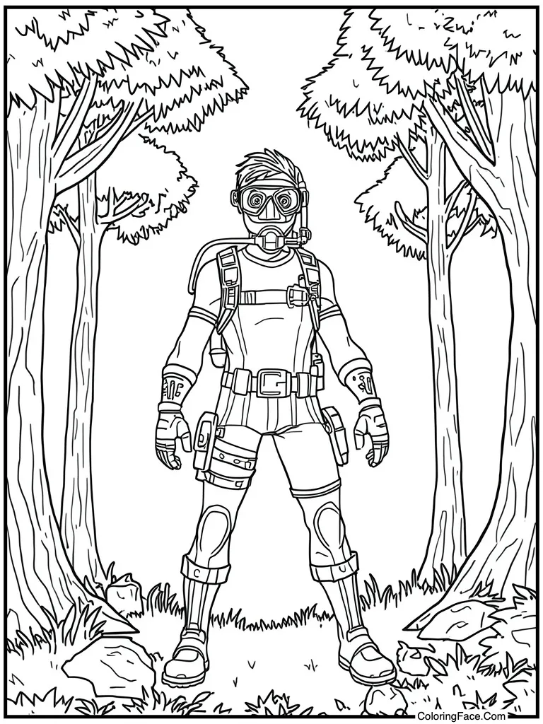 Scuba jonesy diving gear