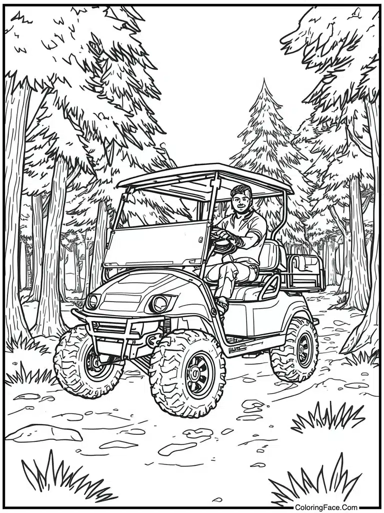 Golf cart all terrain
