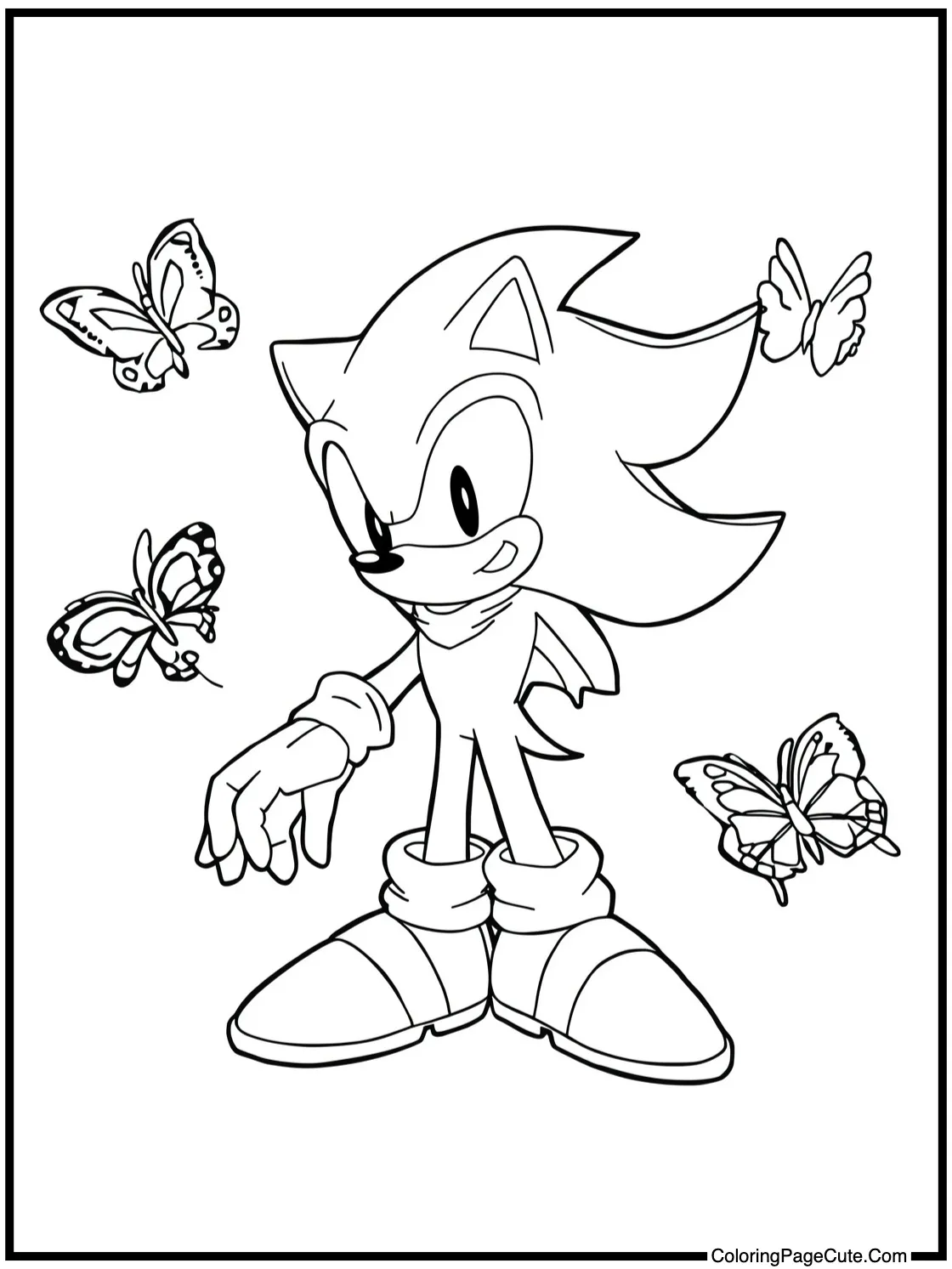 observing butterflies