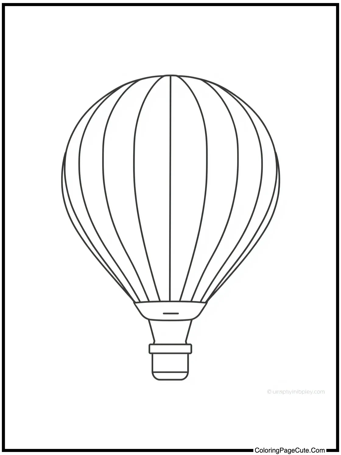 hot air balloon