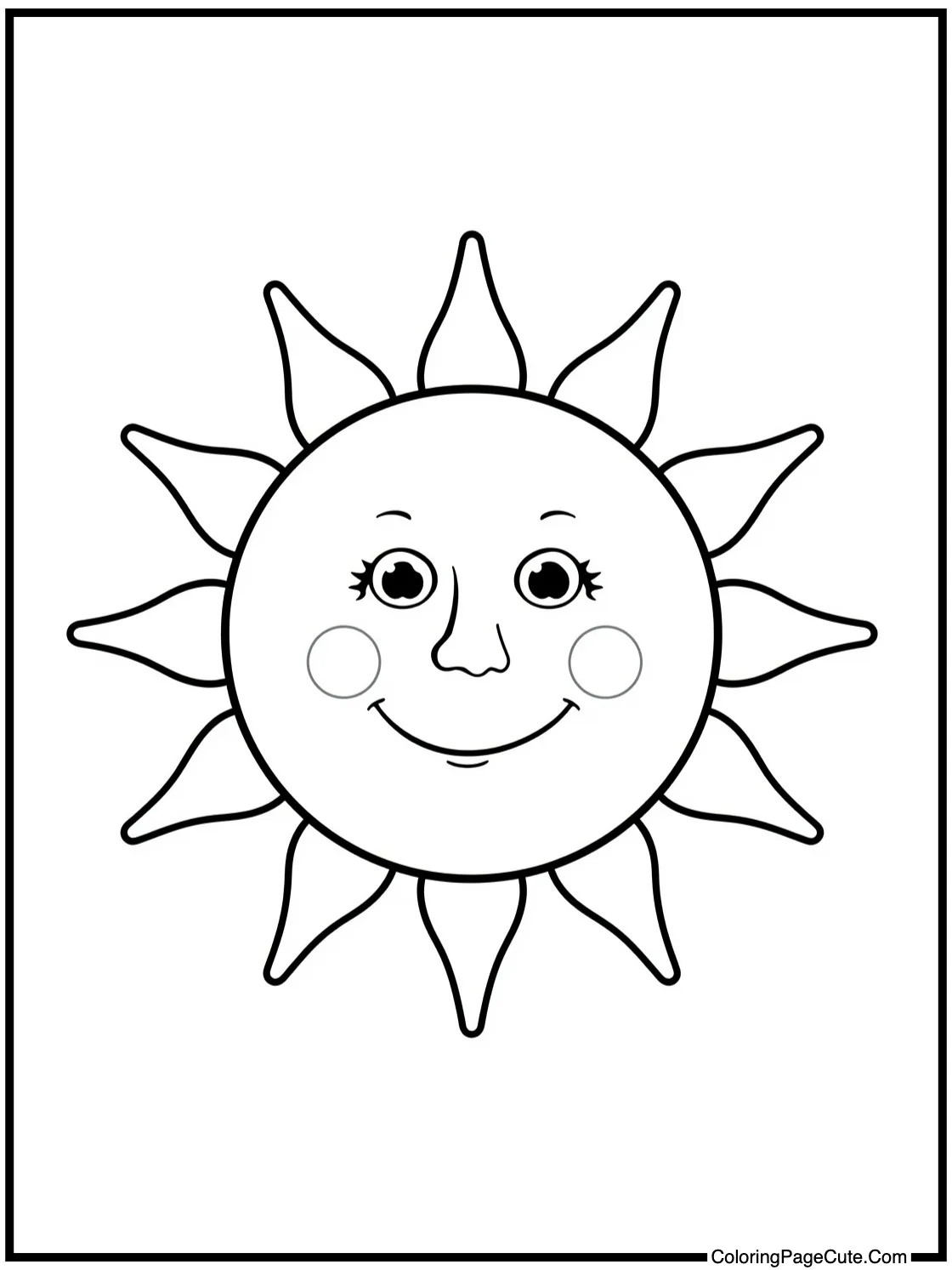 smiling sun