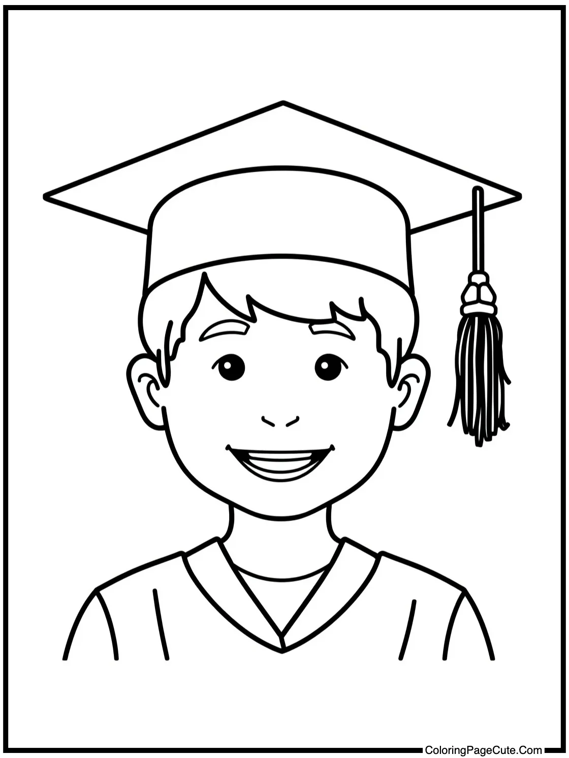 of a smiling student.