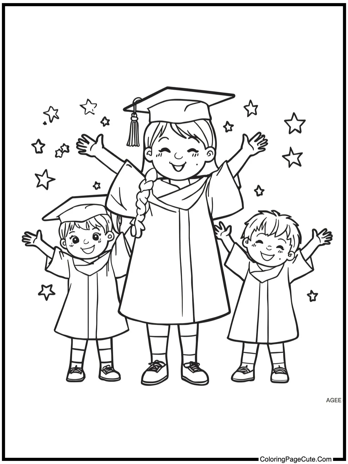 celebrating achievement joyfully.