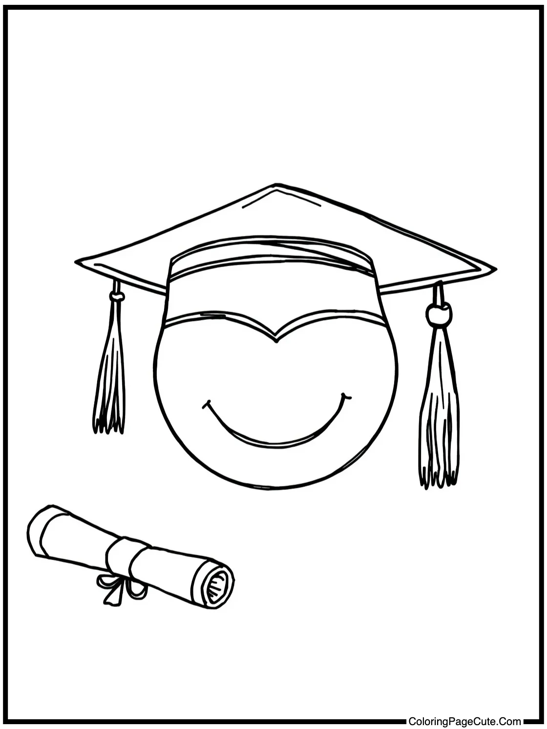 with diplomas and smiles.