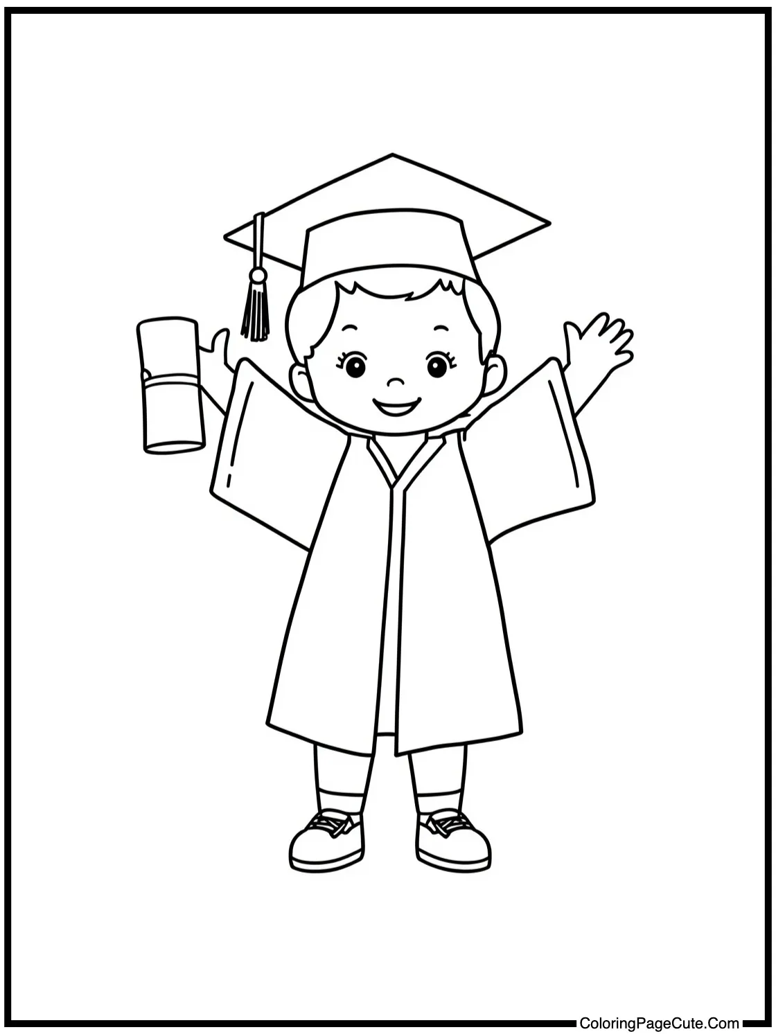 showing a proud moment.