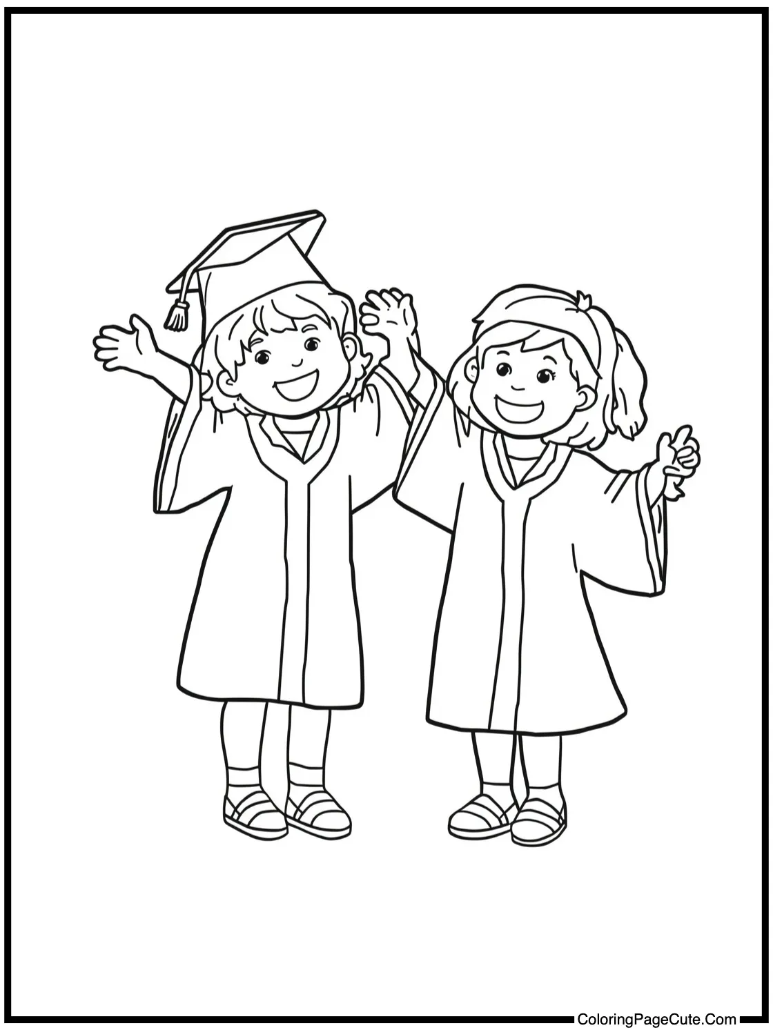 of a joyful farewell.