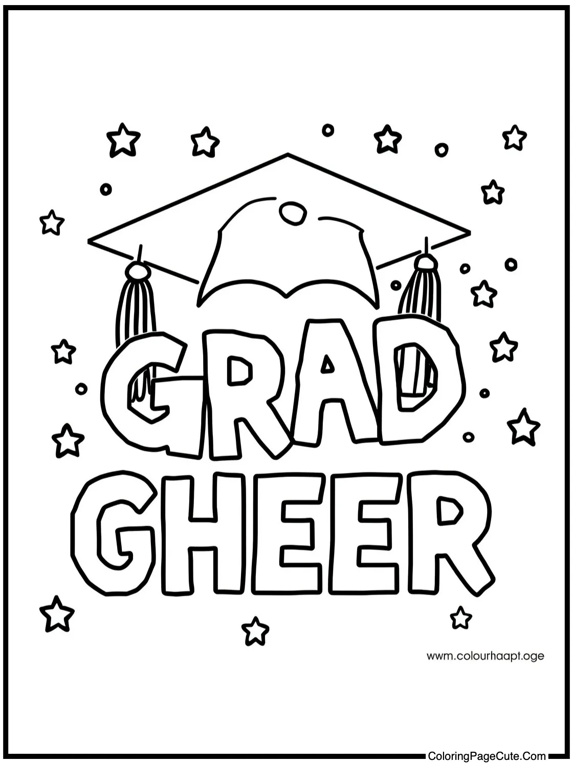 with a celebratory cheer.