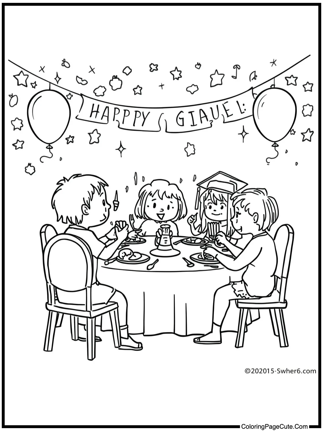 with a celebratory dinner.