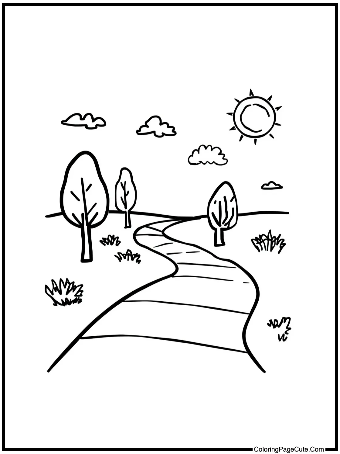 showing a path to success.