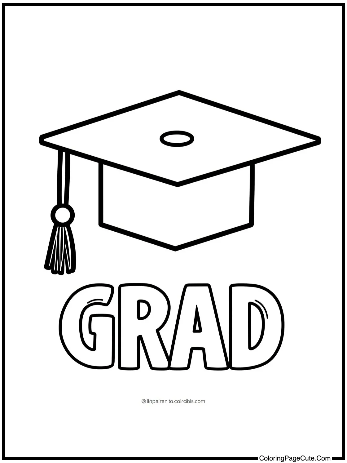 with a graduation card.