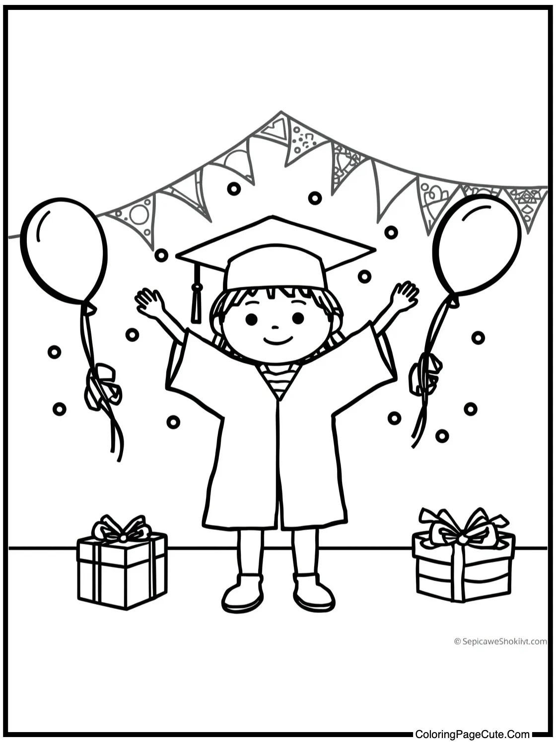 with a celebratory atmosphere.