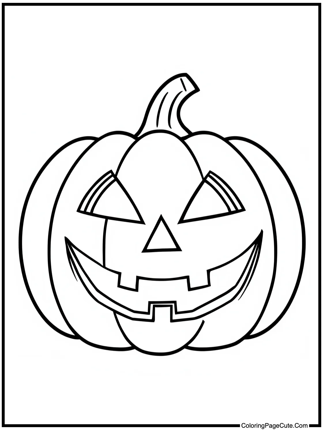 Jack-o'-lantern grinning