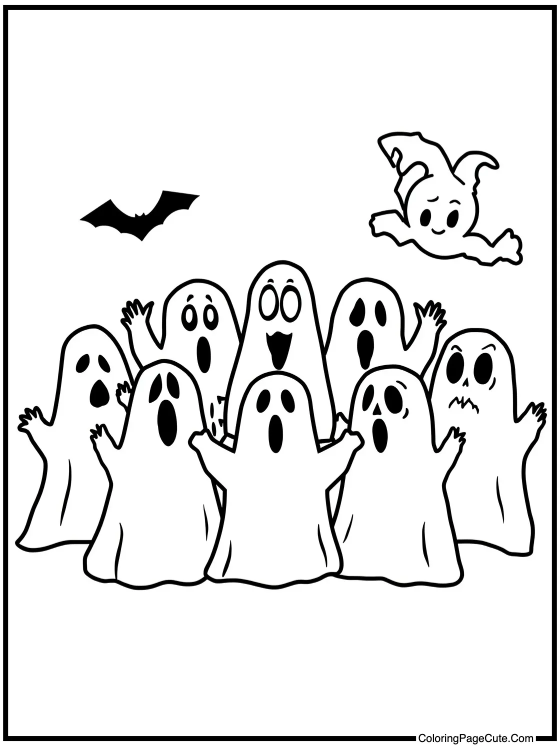 Broomstick flying gracefully