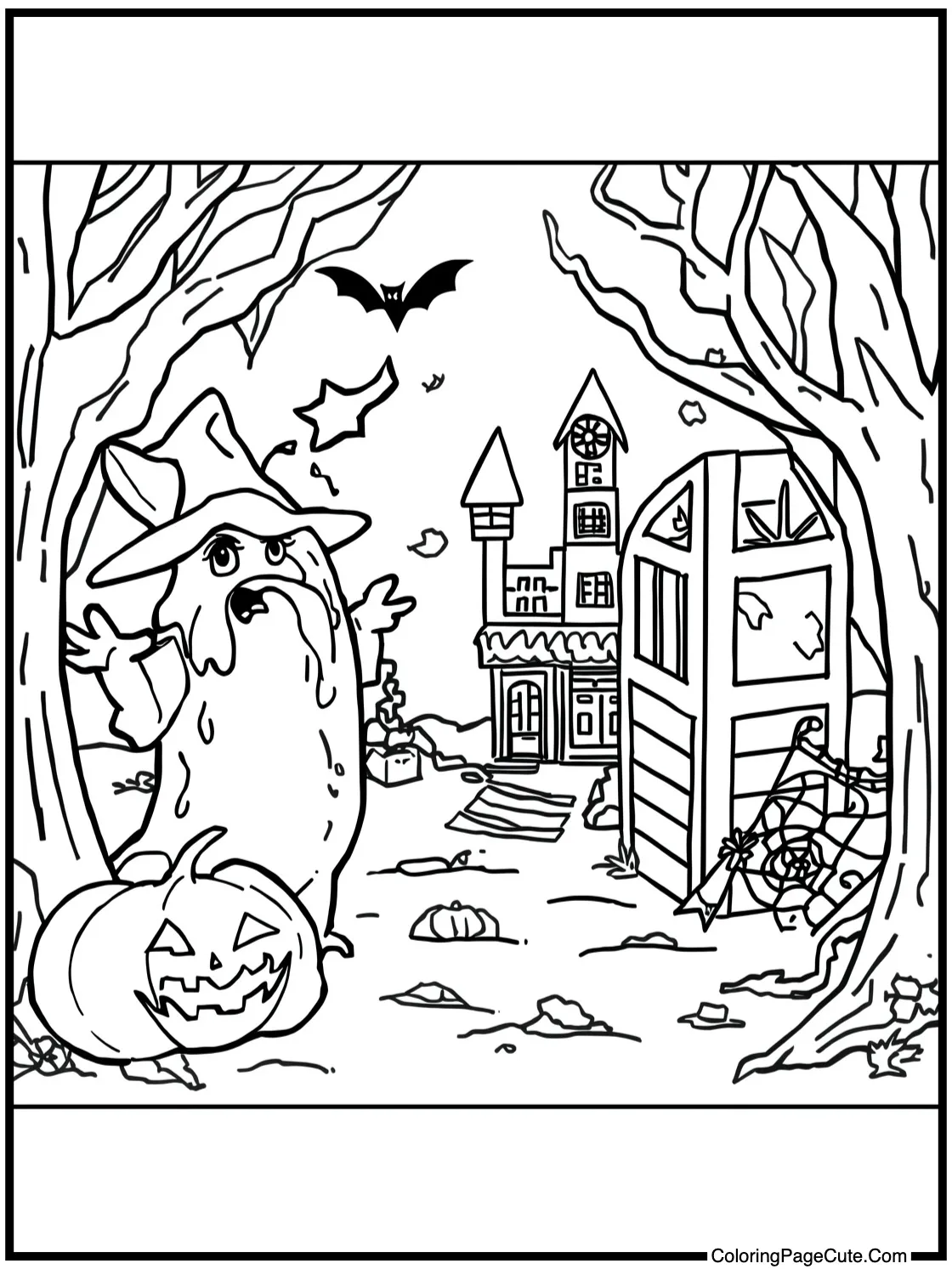 Spooky scene creation