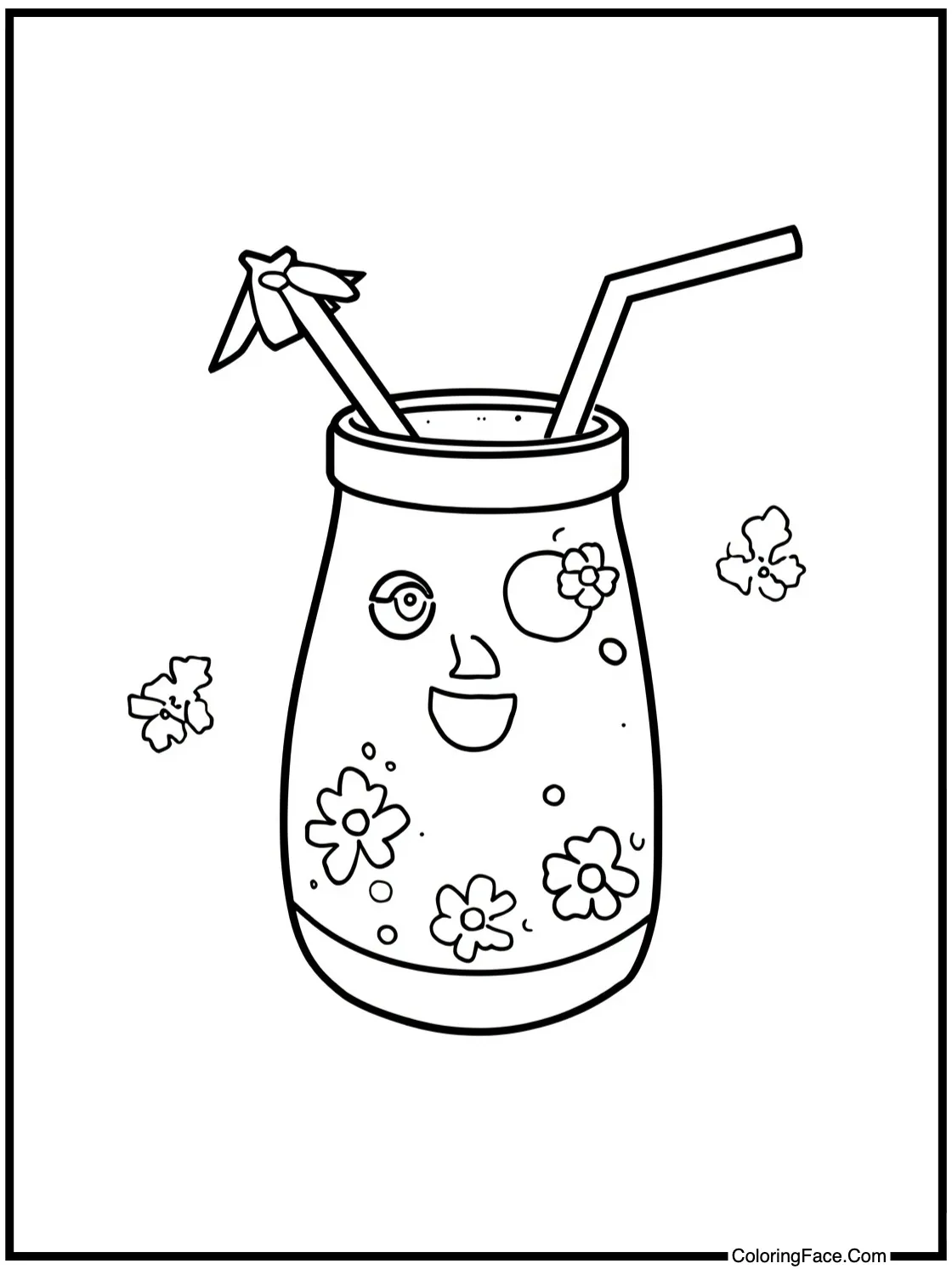 Coconut drink refreshing