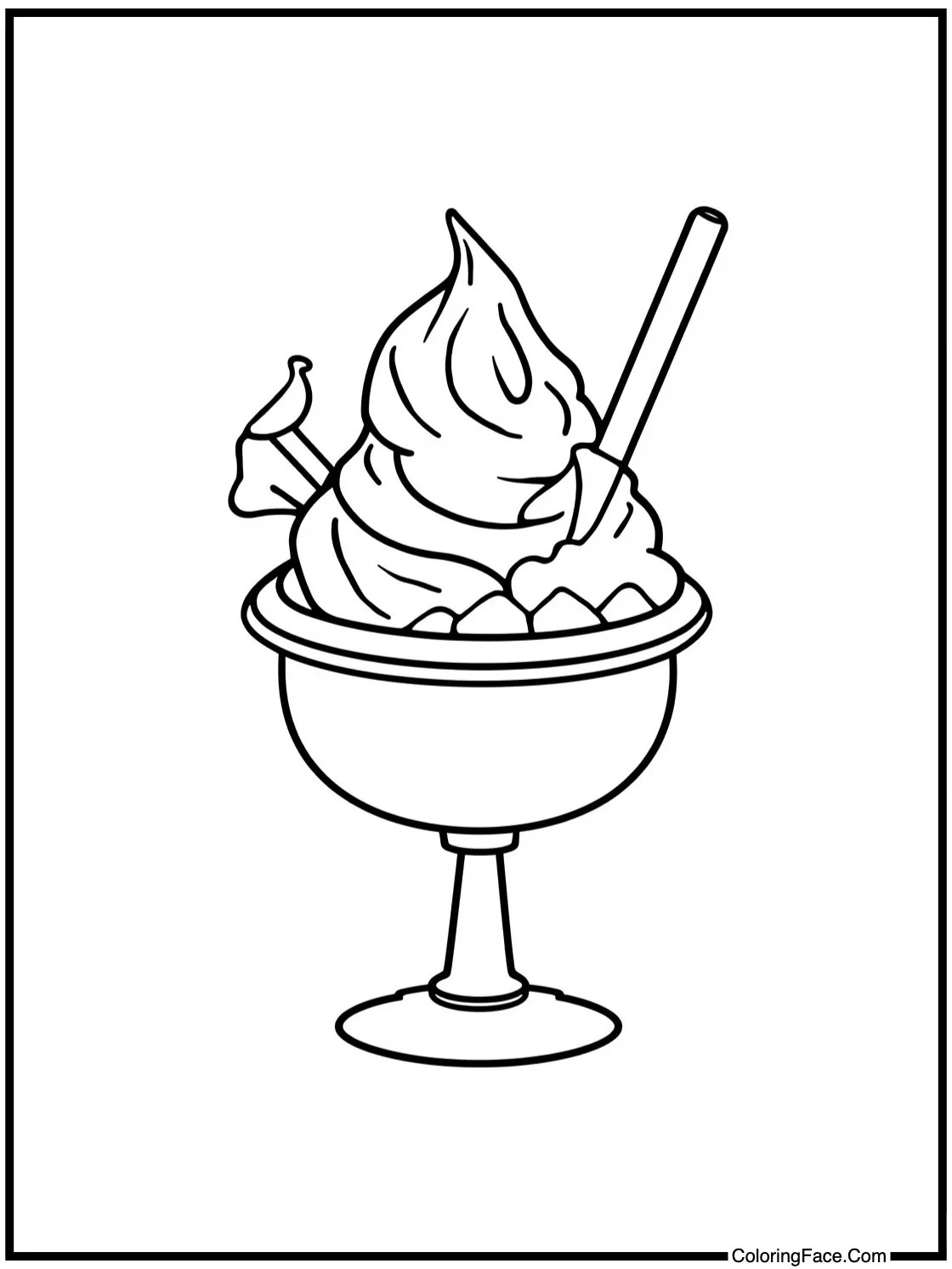 Delicious shaved ice