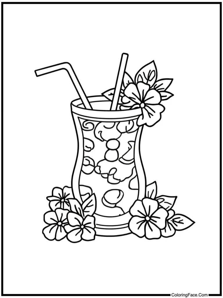 hawaii coloring pages