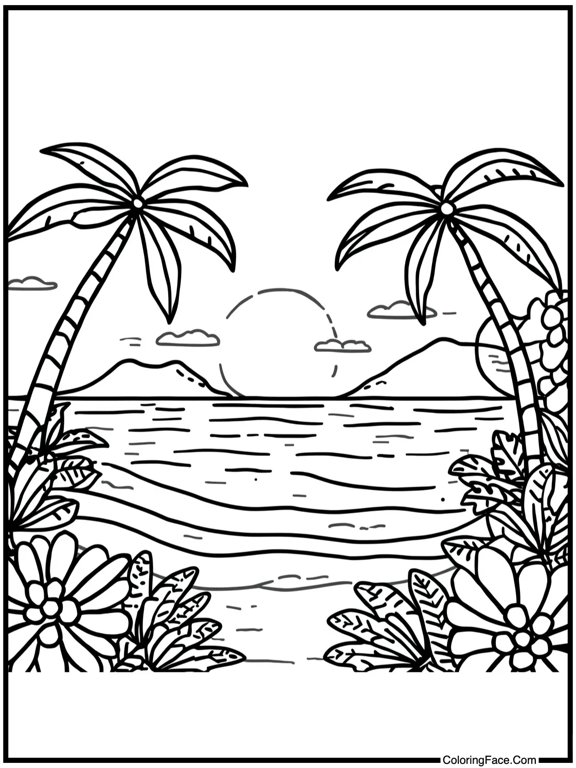 Peaceful island getaway