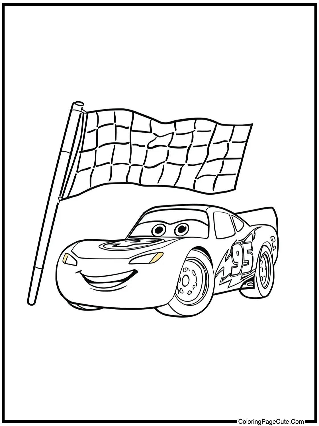 checkered flag