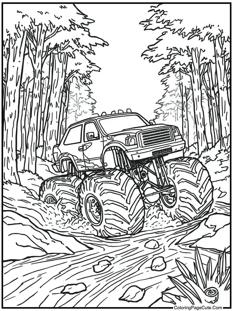 Driving through deep water