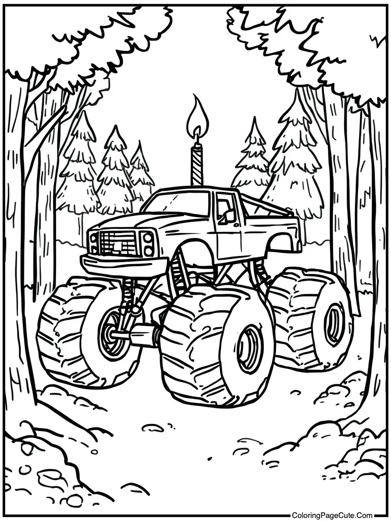 Birthday cake candle top