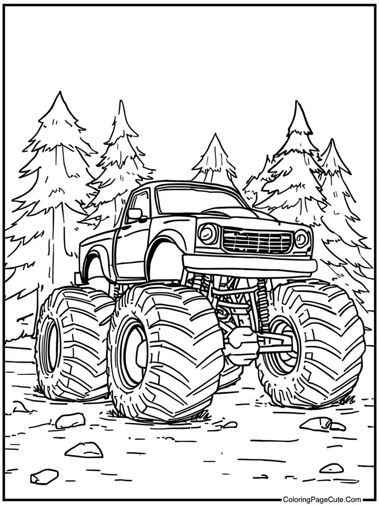 Simple outline for kids