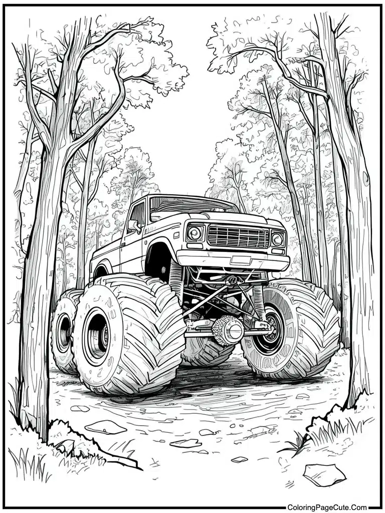 Detailed engine sketch art