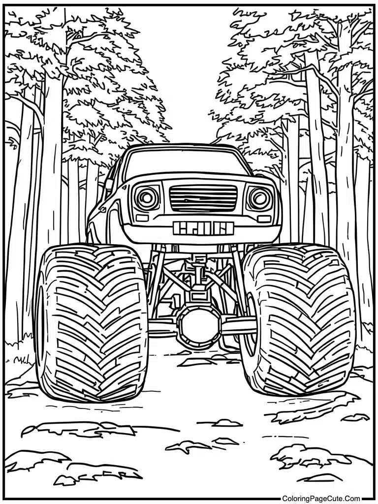 Tire tread pattern closeup