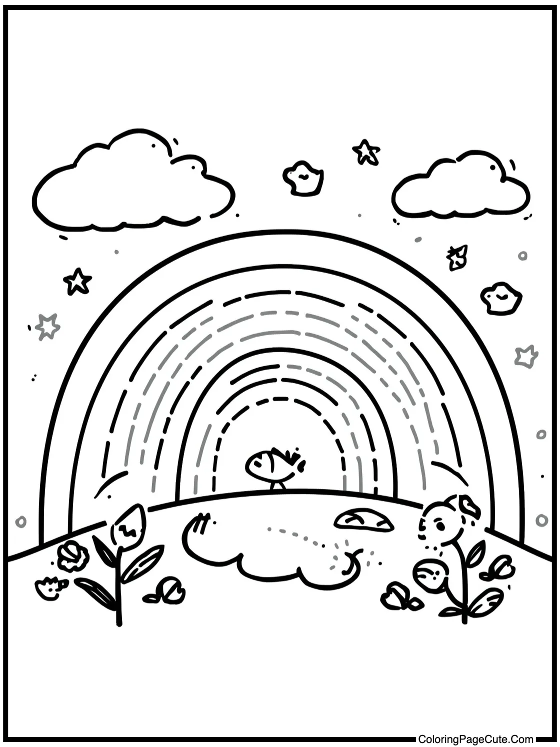 showing a dreamy scene