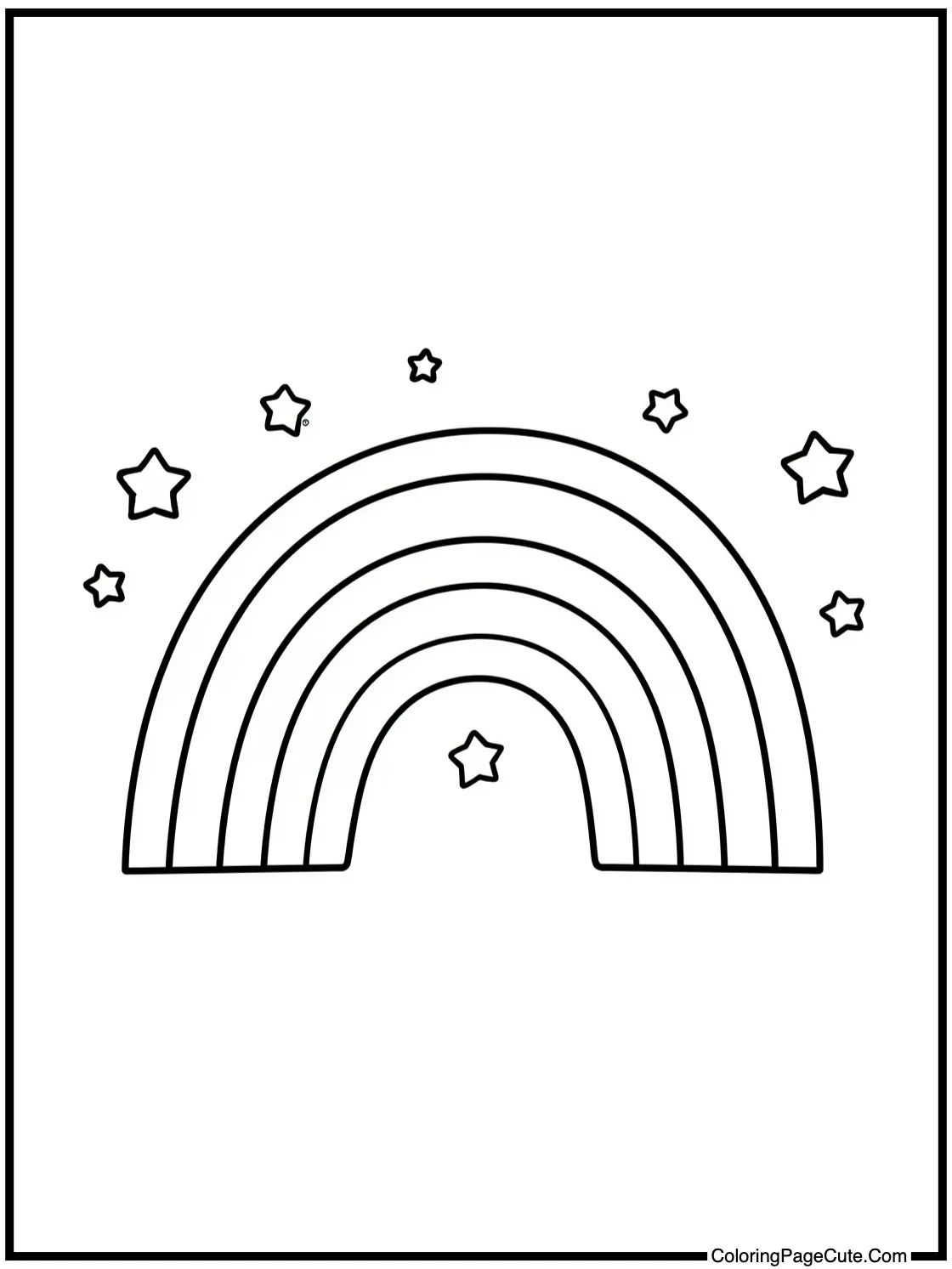 with shimmering stars