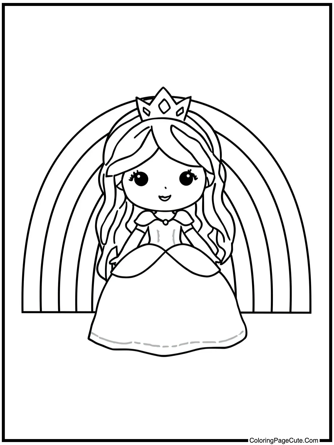 of a lovely princess