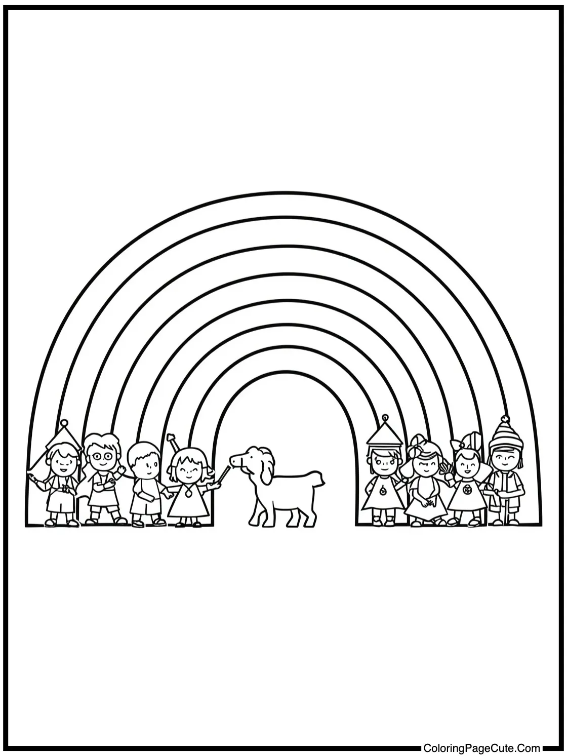 showing a grand parade