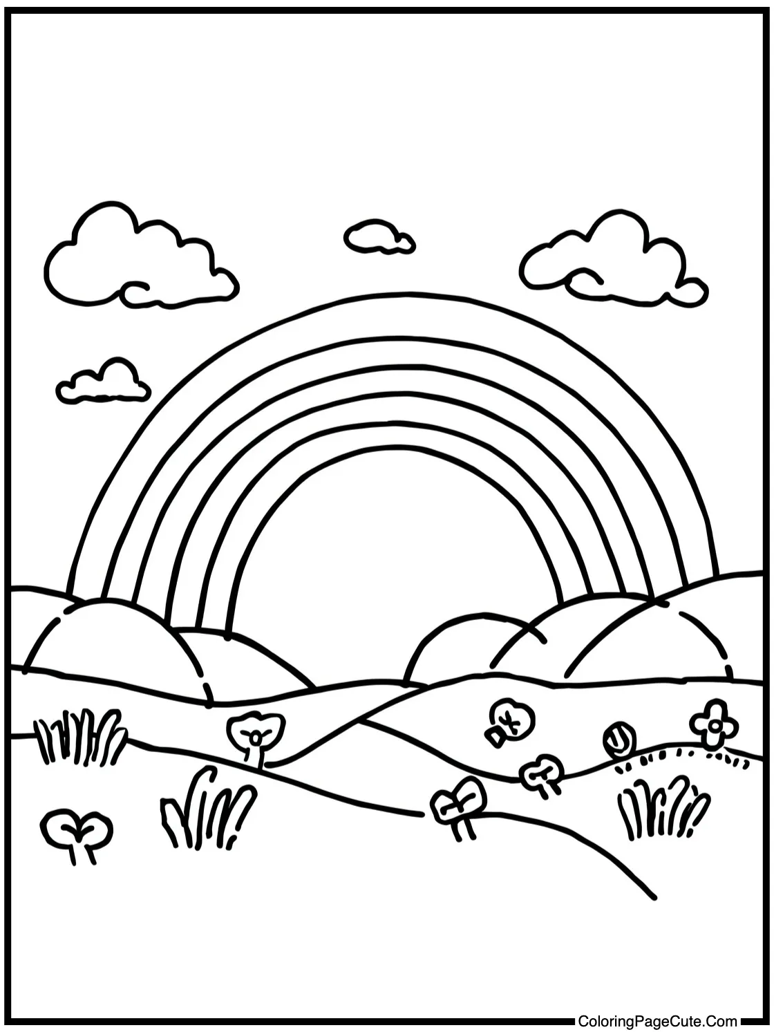 of a beautiful landscape