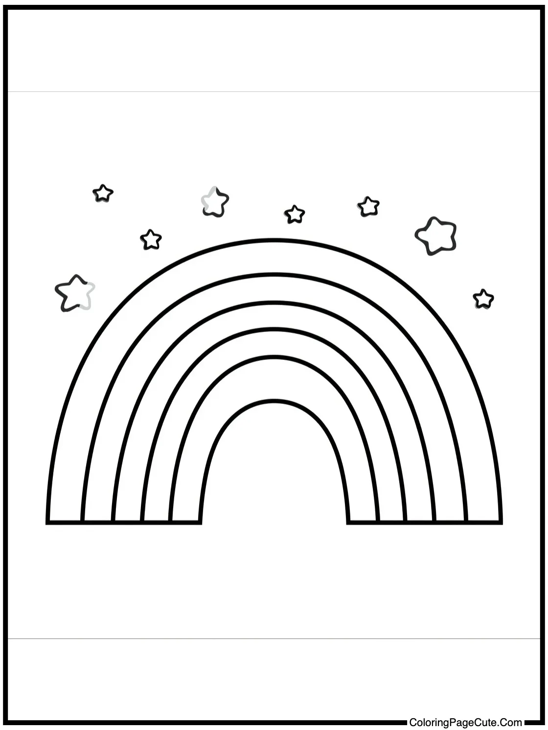 showing a starry night