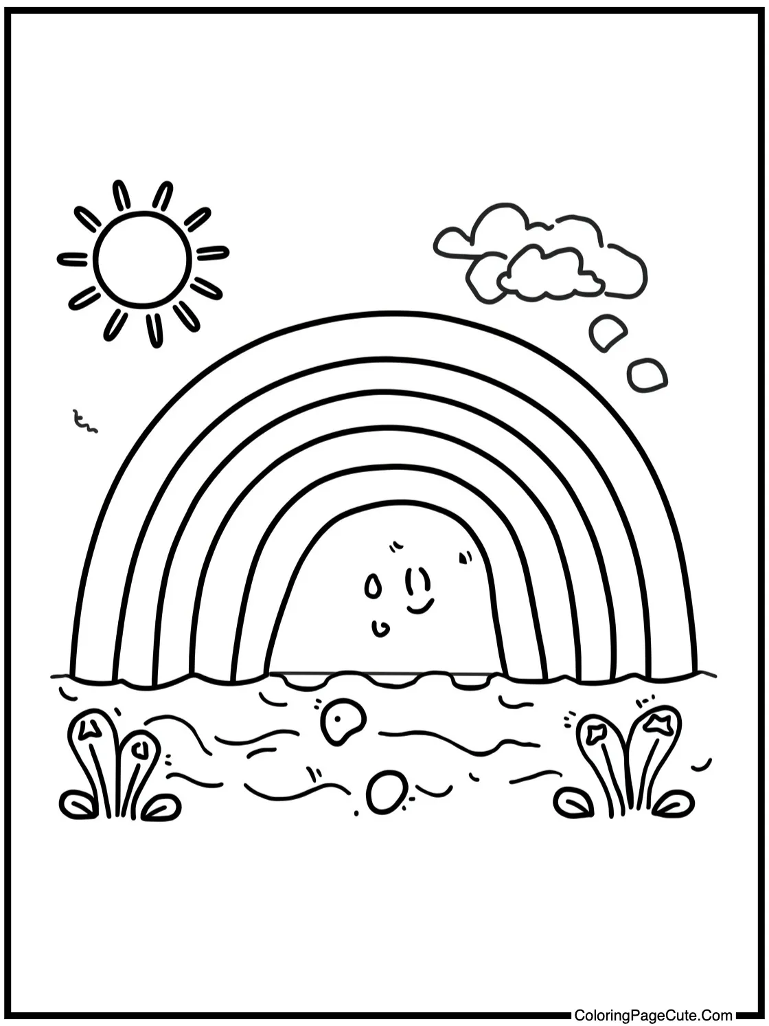 illustrating a summer day