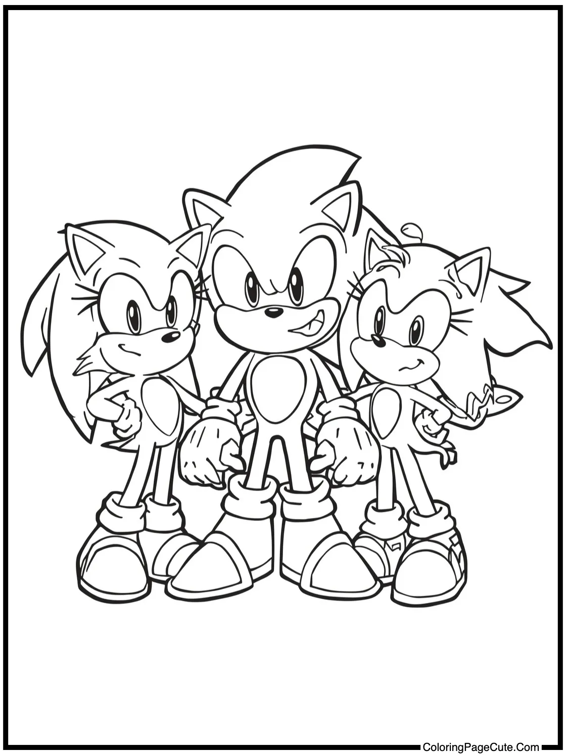 cheering with friends