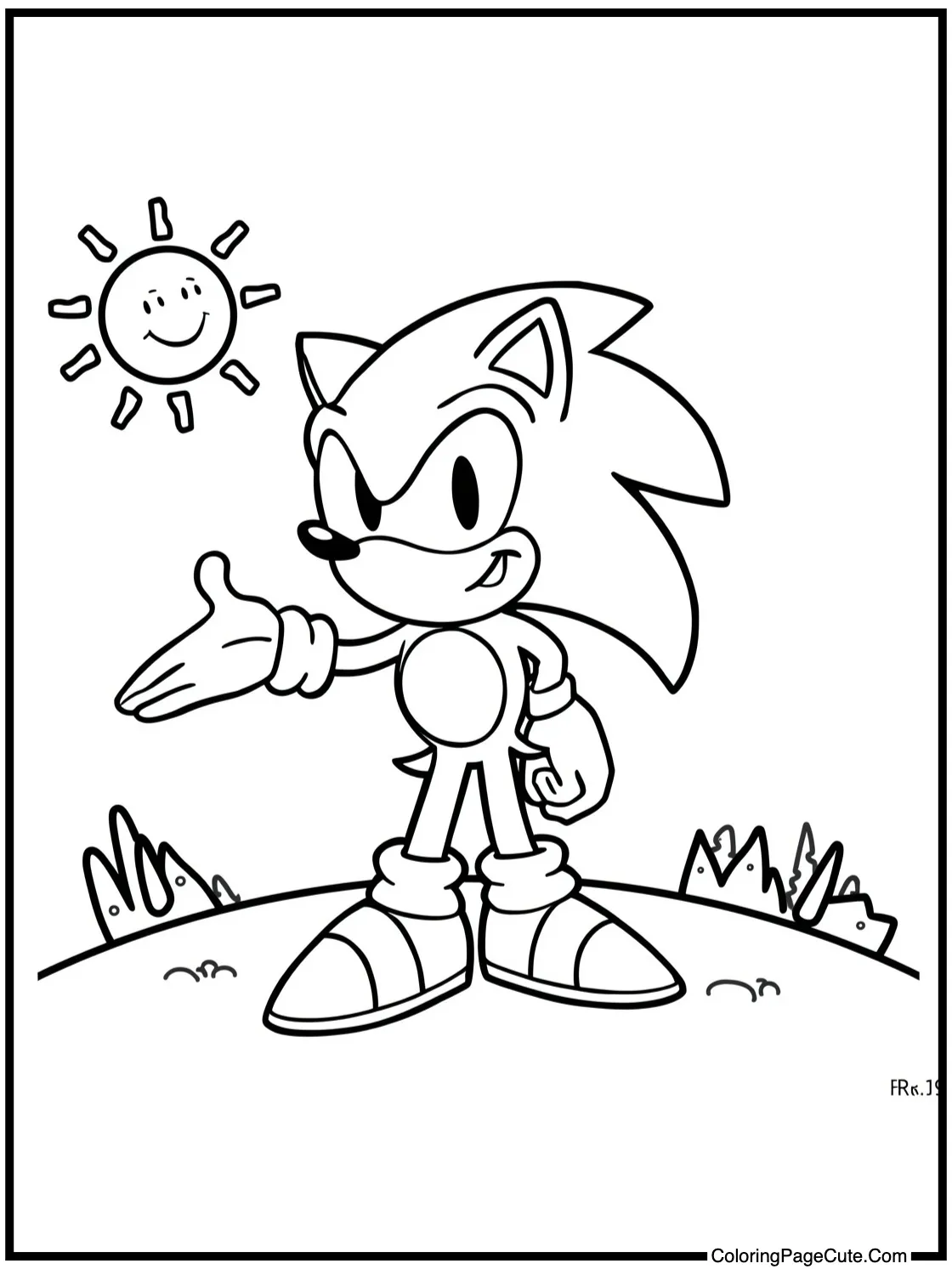 enjoying the sunshine