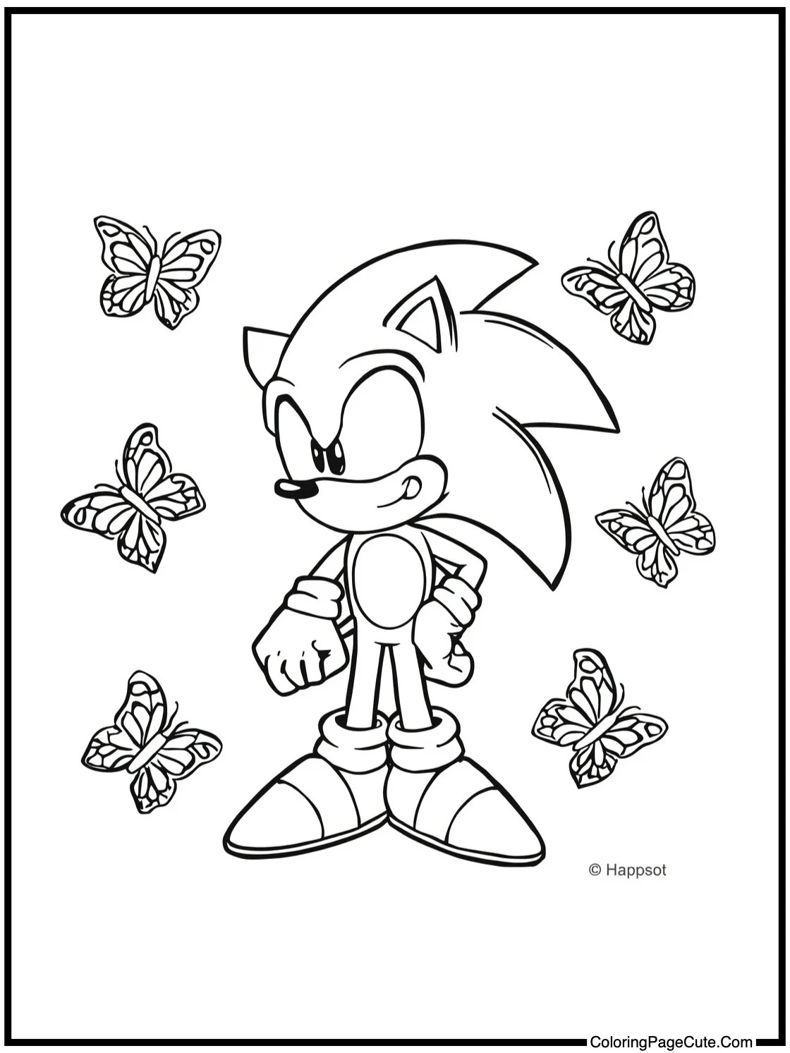 watching butterflies