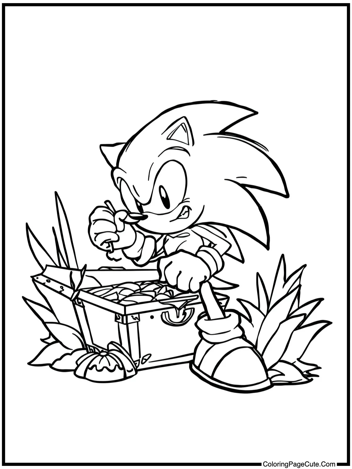 discovering a treasure